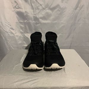 Merrell Hiking Boots Women Size 8.5 MQM Flex Mid Shoes Black J41340 Waterproof